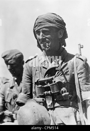 German Soldiers at the Eastern Front, 1942 Stock Photo