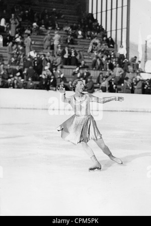 Figure skating at the Olympic winter gamees in Garmisch-Partenkirchen, 1936 Stock Photo