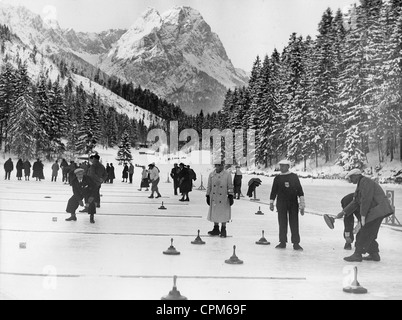 Olympic winter games in Garmisch-Partenkirchen, 1936 Stock Photo