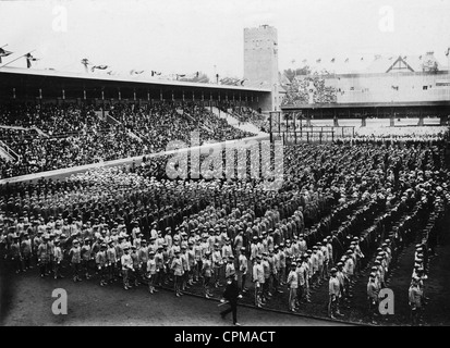 Stadium for the Olympic Games in Stockholm, 1912 Stock Photo