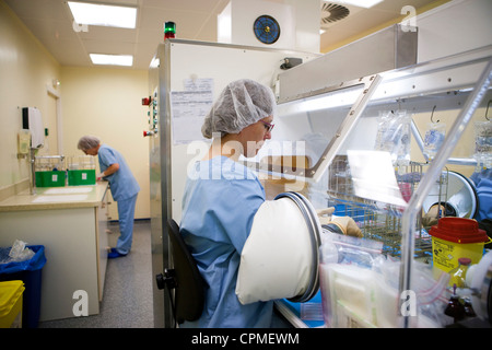 PREPARING FOR CHEMOTHERAPY Stock Photo