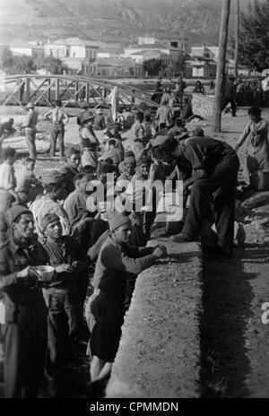 Jewish soldiers in Greece, 1941 Stock Photo