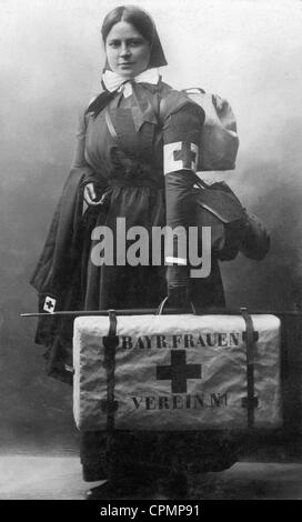 Nurse of the German Red Cross, 1916 Stock Photo