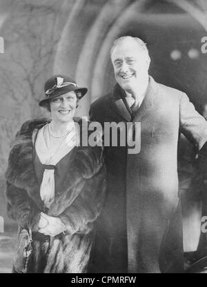 Lady Nancy Astor and Franklin Delano Roosevelt, 1932 Stock Photo