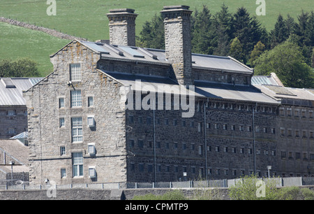 HMP Dartmoor.  Category C men's prison in Princetown high on Dartmoor in Devon. Picture by James Boardman. Stock Photo