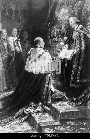 Coronation of King Edward VII, 1902 Stock Photo