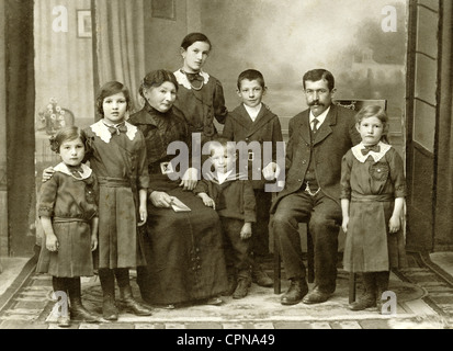 people,family,parents with six children,group picture,Kempten,Allgaeu,Germany,circa 1900,people with many children,parents,parent,six,6,child,kids,kid,extended family,extended families,large family,big family,father,fathers,mother,mothers,daughter,daughters,sons,son,a family blesed with a large number of children,offspring,addition the family,girl,girls,boy,boys,ancestors,group,groups,group picture,family photograph,family photographs,fashion,at the turn of the 19th / 20th century,historic,historical,nostalgia,nosta,Additional-Rights-Clearences-Not Available Stock Photo