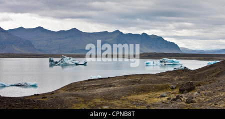 Jokulsarlon glacial lagoon, Iceland Stock Photo