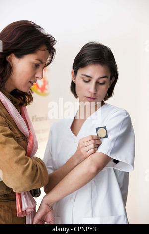 TREATMENT FOR SMOKING Stock Photo