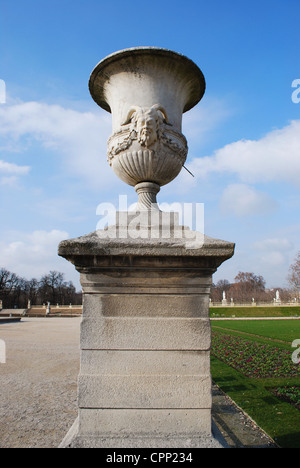 Statue in Luxembourg garden of Luxembourg Palace, Paris, France Stock Photo