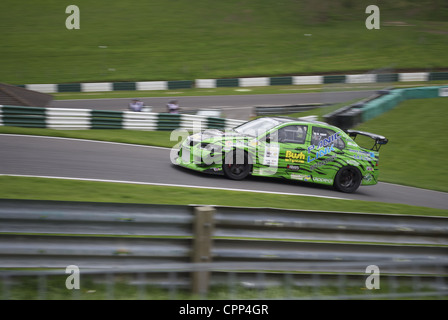 Time Attack at Cadwell Park Lincs Uk Stock Photo