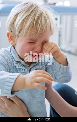 1-3 YEARS OLD BABY CRYING Stock Photo