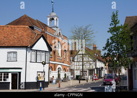 whitchurch town centre hampshire england Stock Photo