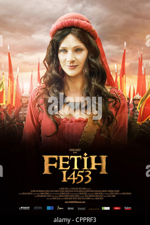 Fetih 1453 Year : 2012 Turkey Director : Faruk Aksoy Dilek Serbest Movie poster (Turque) Stock Photo