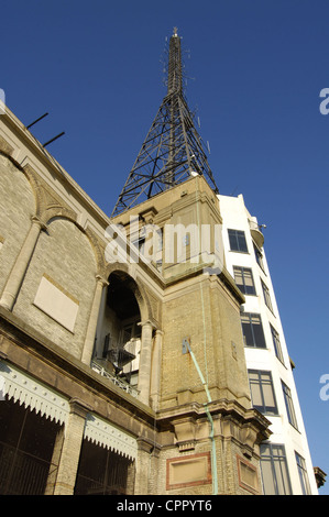 Alexandra Palace transmitter in London, England Stock Photo