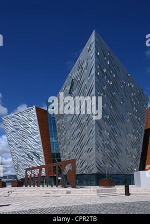 Titanic Belfast Visitor Centre Stock Photo