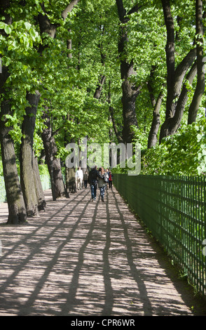 Summer Garden, St.Petersburg, Russia. Stock Photo