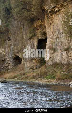 Spectacular views from Elora Ontario Canada Stock Photo