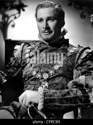 Errol Flynn in 'The private lives of Elizabeth and Essex' Stock Photo
