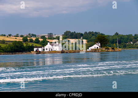 Menai Straits Anglesey North Wales Uk. Stock Photo