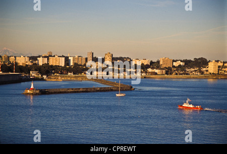 Vancouver, Canada harbor. Stock Photo