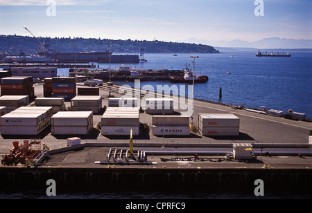 Vancouver, Canada harbor. Stock Photo