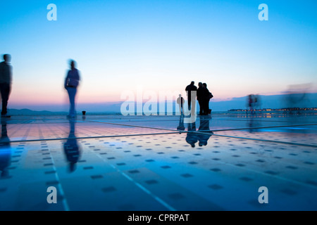 Greeting to the Sun Zadar Croatia Stock Photo