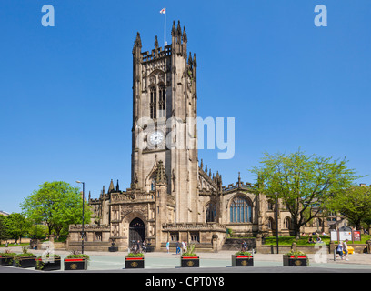 Manchester Cathedral a medieval church Manchester City Centre England UK GB EU Europe Stock Photo