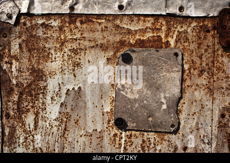 Old rusty metal background texture Stock Photo