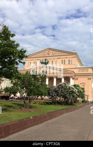 Bolshoy Theatre in Moscow Russia Stock Photo - Alamy