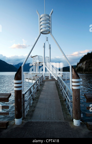 Porteau Cove Provincial Park - Howe Sound - Sea to Sky Highway, near Vancouver, British Columbia, Canada Stock Photo