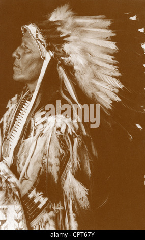 Native American Indians Crazy Horse Battle of Little Big Horn Stock ...