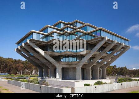 Geisel library at UC San Diego. Stock Photo