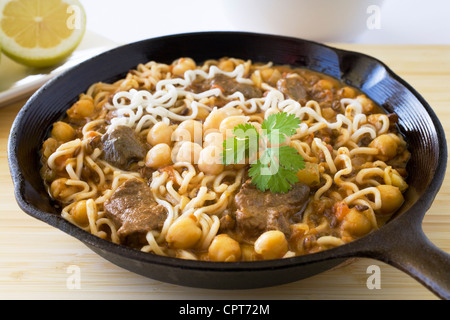 Famous Moroccan dish Harira, Stock Photo