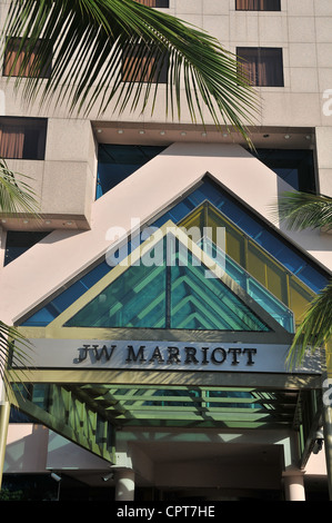 JW Marriott hotel Atlantica avenue Copacabana Rio de Janeiro Brazil South America Stock Photo