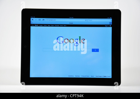 iPad - Google search engine Stock Photo