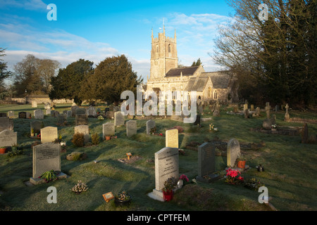 St James Church in Avebury, Wiltshire, Uk Stock Photo