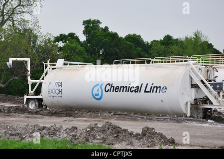 Chemical Lime Company - Producer of lime-based products Stock Photo