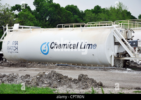 Chemical Lime Company - Producer of lime-based products Stock Photo