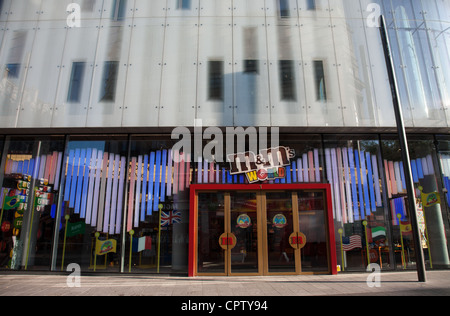 M & M store under the W Hotel Leicester Square London Stock Photo