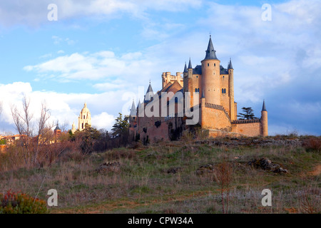 The Alcazar, Segovia, Spain Stock Photo