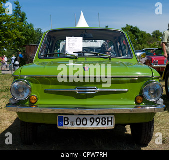 The Soviet car ZAZ-968A Zaporozhets Stock Photo