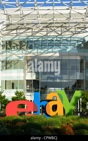 Headquarters of ebay and Paypal Incorporated, San Jose CA Stock Photo