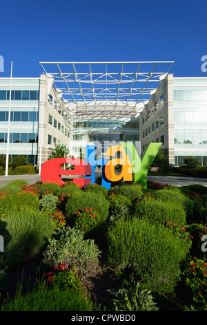Headquarters of ebay and Paypal Incorporated, San Jose CA Stock Photo