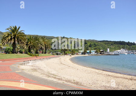 Picton Marlborough Sound South Island New Zealand Stock Photo