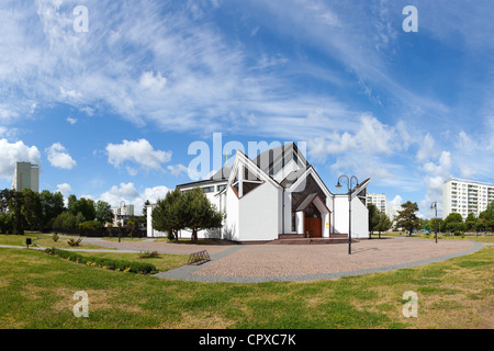 Sanctuary of Our Lady of Fatima in Gdansk, Poland. Stock Photo