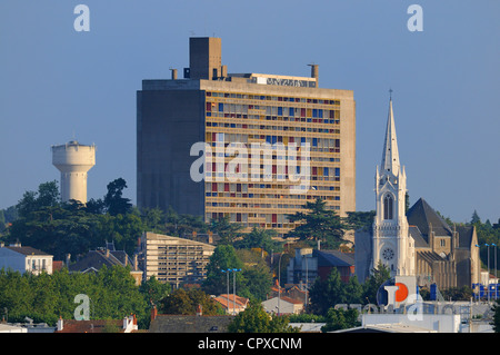 France Loire Atlantique Reze near Nantes Cite Radieuse also called Maison Radieuse Radiant City or Radiant House by Le Stock Photo