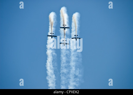 The blades aerobatic team, Southend airshow 26th of May 2012 Stock Photo
