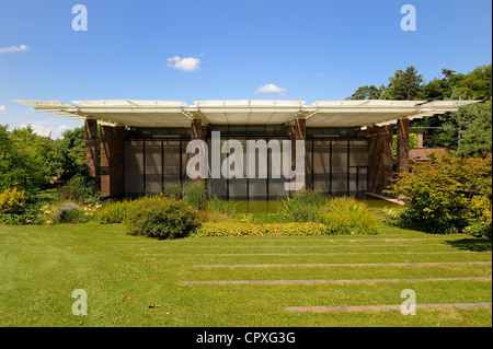 Switzerland, Basel, Beyeler Foundation by the architect Renzo Piano Stock Photo