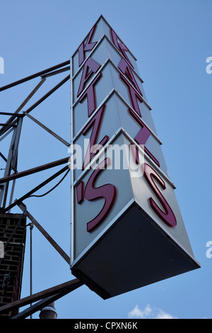 Katz's deli in New York City. Made famous in the film When Harry Met Sally Stock Photo